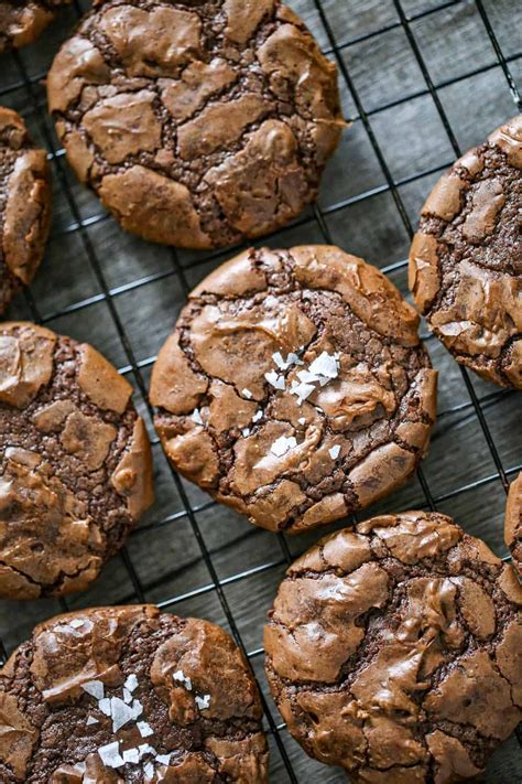 Fudgy Brownie Cookies Recipe In 2022 Dessert Calories Fudgy