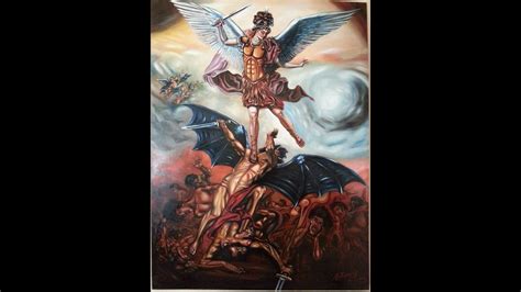 Saint Michael Fighting The Devil And The Heathens Youtube