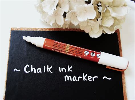 Chalk Ink Marker Pen For Chalkboard White Chalk Pen For