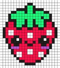 Pixel art / lindo serpiente. Resultado de imagen para comida kawaii pixel art | Perler ...