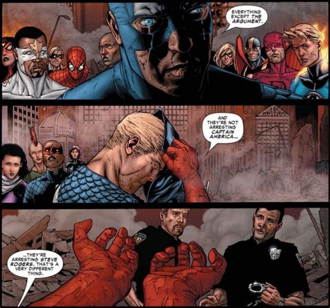 Captain America Civil War Comics Vs Movies The 10