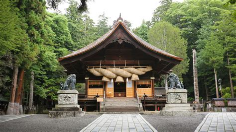 Nagano Prefectures Suwa Taisha One Of Japans Oldest Shintō Shrine