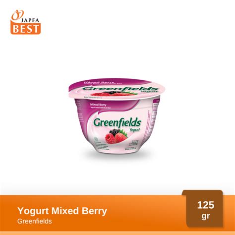 Greenfields Yogurt Rasa Mixed Berry 125g Japfa Best Online