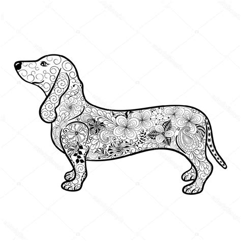 Select from 35870 printable crafts of cartoons, nature, animals, bible and many more. Dachshund Pages Realistic Coloring Pages