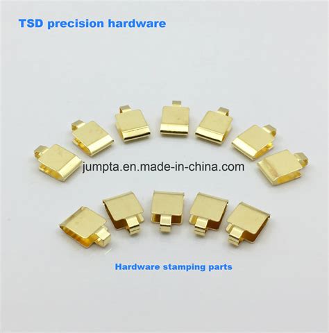 Custom Electrical Contact Gold Plated Metal Stamping Clips Spring