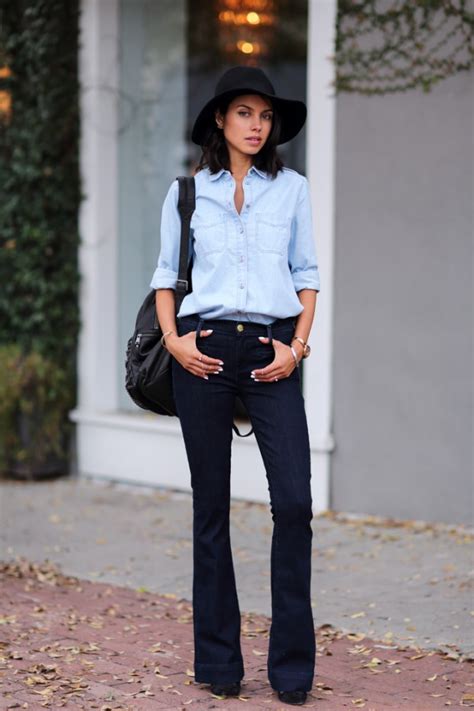 How To Wear A Denim Shirt In 20 Different Ways This Season