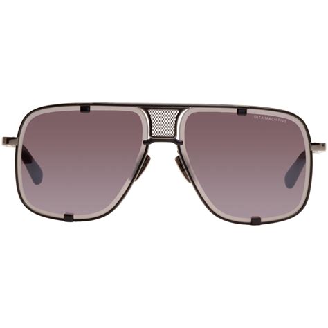 Dita Eyewear Black Limited Edition Mach Five Sunglasses For Men Lyst Uk