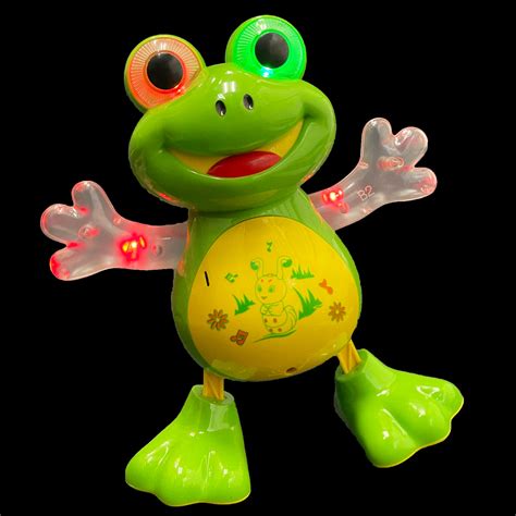 Dancing Frog w/ Light Music – dallastoyswholesale