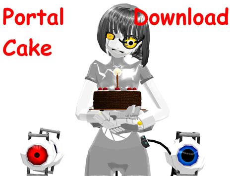 Portal Cake Download By Risama On Deviantart