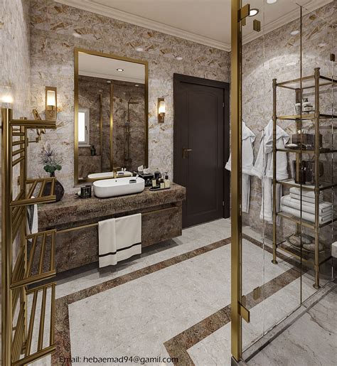 Luxurious Bathroom Uae Behance