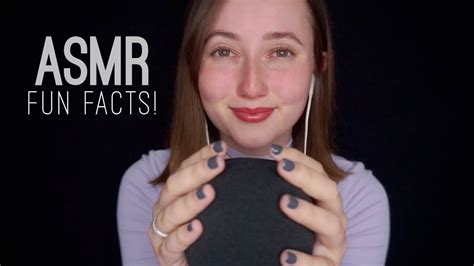ASMR Totally Random Fun Facts Super Up Close Whispers YouTube