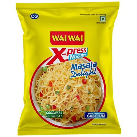 Buy Wai Wai X Press Instant Noodles Masala Delight 70 Gm Pouch Online