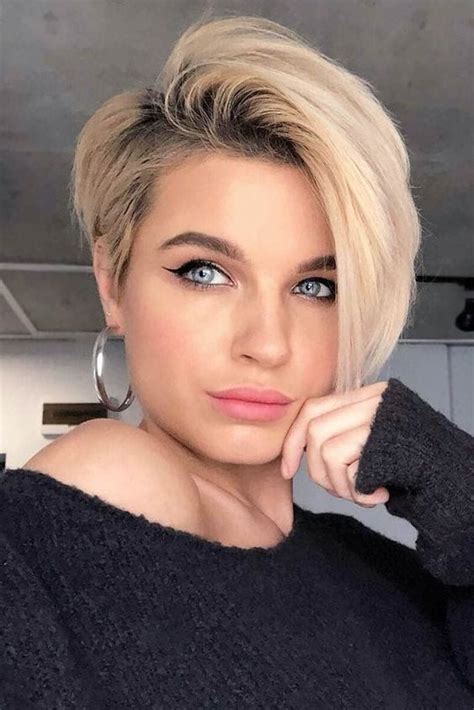 Haircut For Chubby Face Female Chic Short Bob Hairstyles