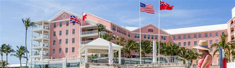 History The Hamilton Princess And Beach Club Hotel In Bermuda