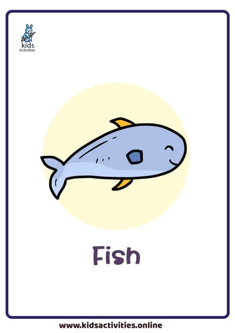 Free Animals Flashcards Printable For Kids ⋆ Kids Activities