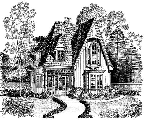 Gothic Victorian Farmhouse Plans