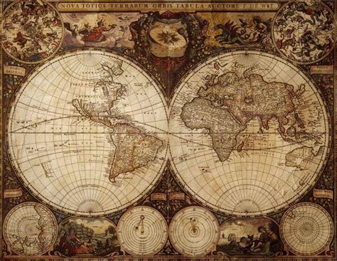Mapa Del Mundo Antiguo Old World Maps Old Map Antique Maps Hot Sex Picture