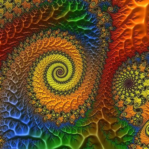 Colores En Espiral De Duncan Champney Fractal Images Fractal Art