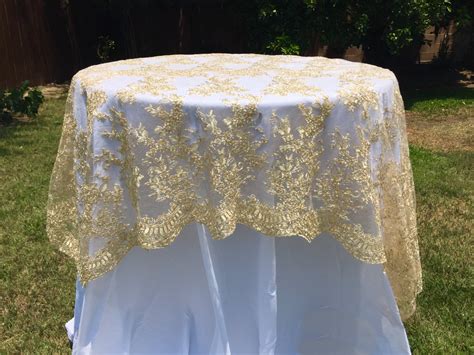 Lace Tablecloth Lace Table Overlay Table Overlay Table