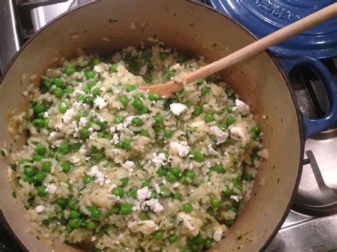 salt sugar & i: Jamie Oliver's Pea and Herb Risotto from Jamie Does.