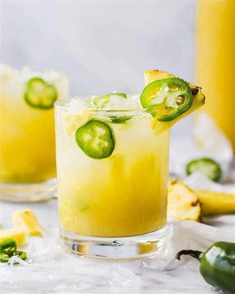 Summer drinks with vodka recipes | yummly. Spicy Pineapple Vodka Cocktails #pineapple #vodka #cocktails #spicycocktails #entertaining # ...