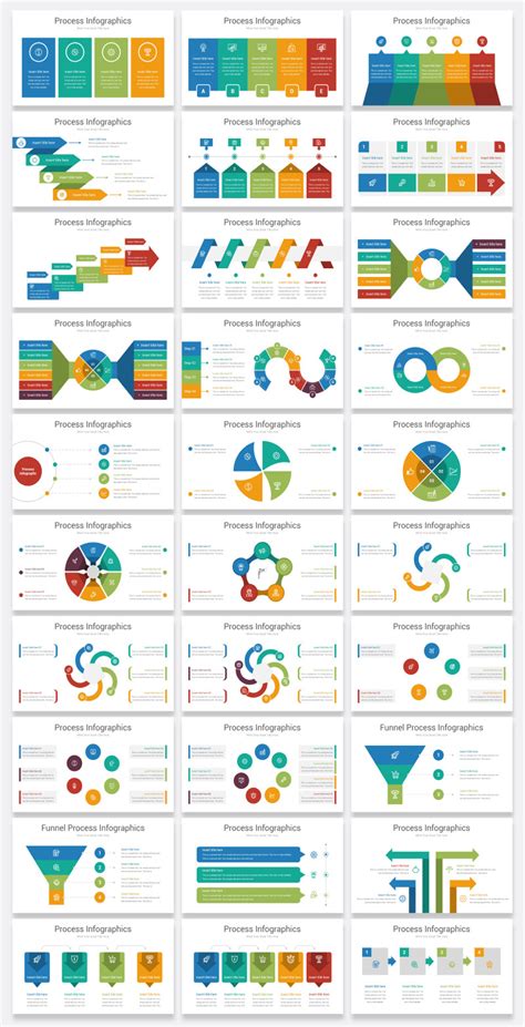 Process Infographic Powerpoint Template Templatemonster