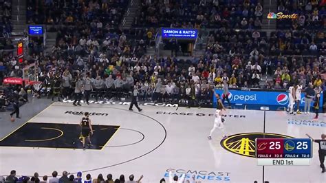 Highlight Steph Curry Drills A Half Court Shot After The Whistle Rnba