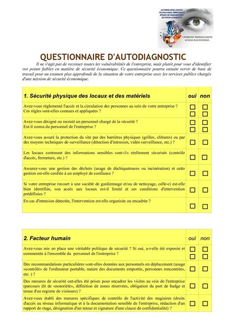 Calaméo  Questionnaire autodiagnostic
