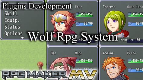 Wolf Rpg System Rpg Maker Mv Youtube