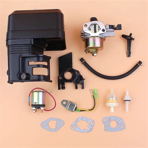 Carburetor Starter Solenoid Relay Oil Sensor Alert Kit For Honda Gx160