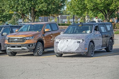The 2022 ford maverick is a compact truck, the first of a kind in the market. 2022 Ford Maverick Gets Photographed Alongside Ranger For ...