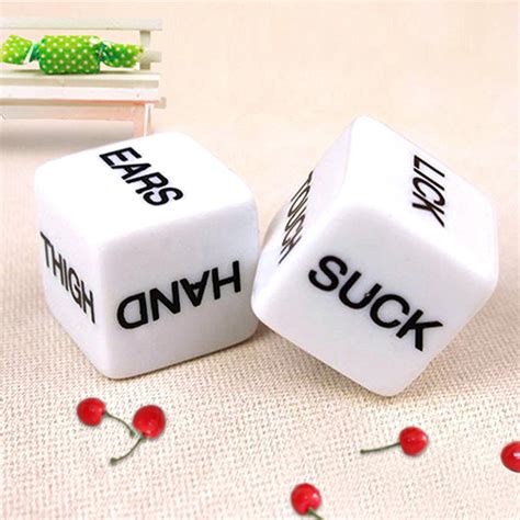 1 Pair Sex Toys Couples Adult Love Erotic Game Dice Bachelor Party