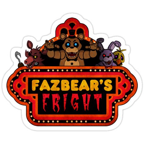 Five Nights At Freddy S Fnaf Fazbear S Fright Stickers By