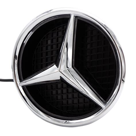 Illuminated Car Led Grille Logo Emblem Light For Mercedes Benz Ml350
