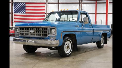 1977 Chevy C10 Scottsdale For Sale Walk Around Video 77k Miles