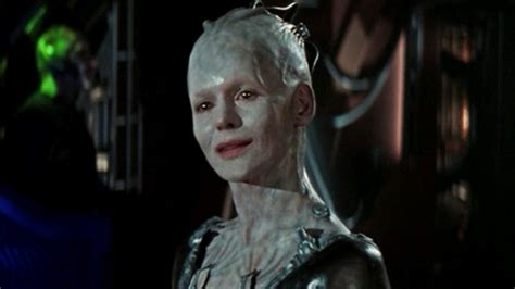 Star Trek Picard What The Borg Queen Looks Like Without The Makeup