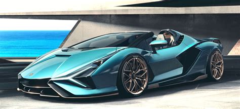 Lamborghini Sian 819 Hp Hybrid Limited Edition Roadster 2020