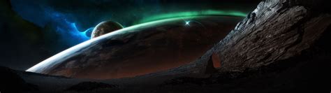 Outer Space Dual Screen Wallpapers Top Free Outer Space Dual Screen
