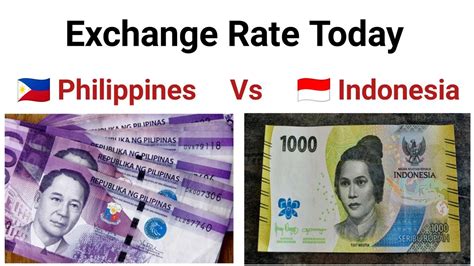 Philippines Peso To Indonesian Rupiah Exchange Rate Today Peso To