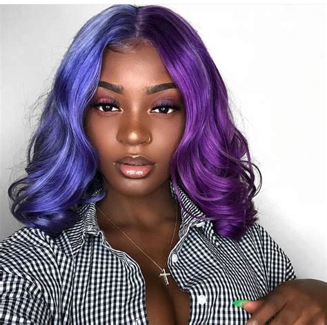 Love This Bold Purple Hair Color Hair Color For Black Hair Hair