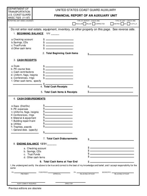 Fillable Online Pdf Forms For Auxiliary Staff Uscgaux Fax Email Print