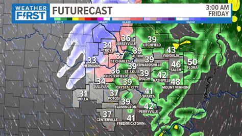 St Louis Weather Forecast Rain Wind And Wintry Mix This Week