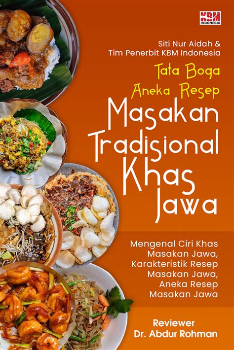 Resep Masakan Tradisional Penerbit Kbm Indonesia Group