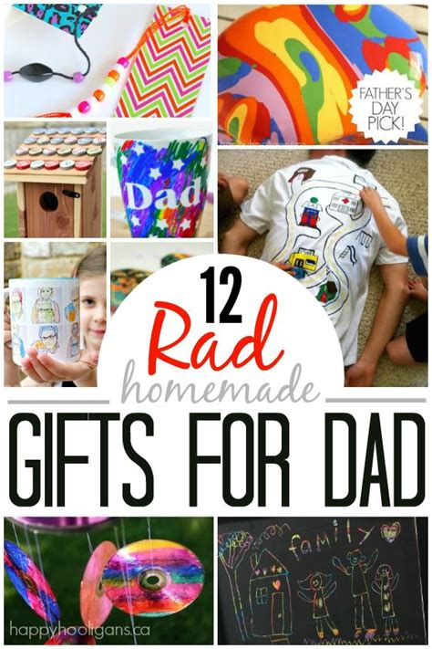 Show dad your appreciation with these fun homemade father's day gifts. Homemade Father's Day Gifts that Kids can Make - Happy ...