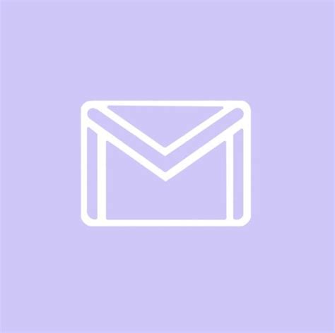 Ios 14 App Launcher Icon Lilac Gmail Em 2021 Ícone De App Ícones