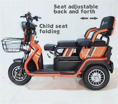 Electric Tricycle W W W Differiential Motor Wheel Trike Ce For Adult Passenger And