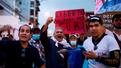 Las Protestas En Cuba Exponen La Hipocresía Moral De La Izquierda