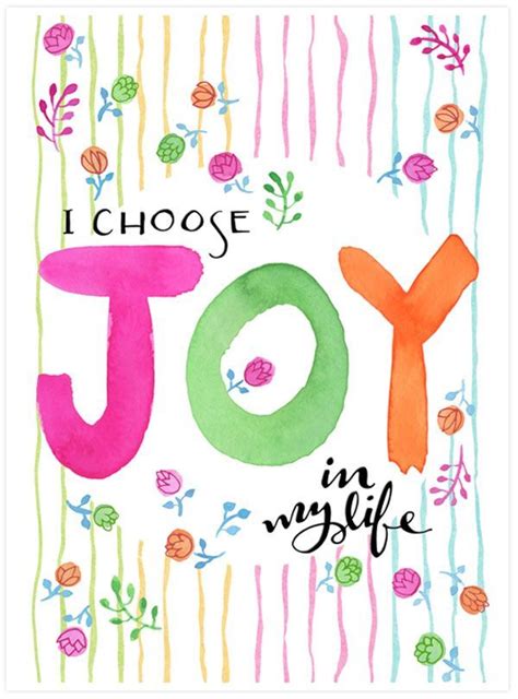 ♥ Mademoiselle Rose ♥ Joy Quotes Choose Joy Joy