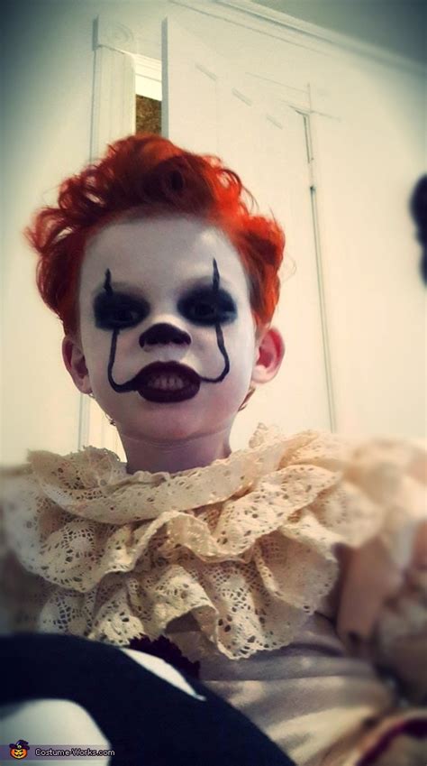 Pennywise Boys Halloween Costume Step By Step Guide Photo 55