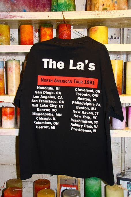 The Lasnorth American Tour 1991 T Shirt 音楽フェス・洋楽情報のandmore（アンドモア）